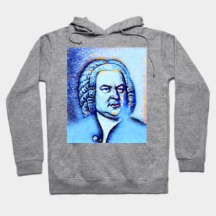 Johann Sebastian Bach Portrait | Johann Sebastian Bach Artwork | Johann Sebastian Bach Painting 13 Hoodie